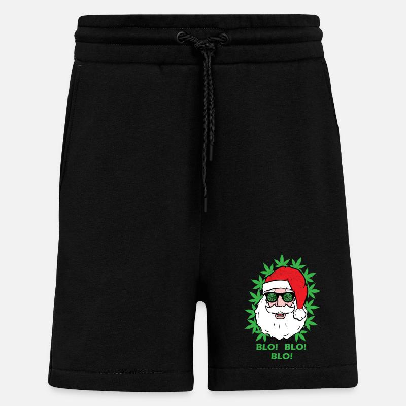 Weihnachtsmann - Blo! Blo! Blo! - Shorts - made by SPREAD - SOLID BLACK