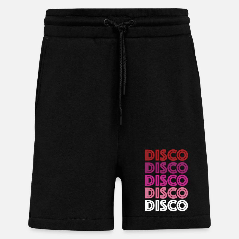 Disco Disco Disco - Shorts - made by SPREAD - SOLID BLACK
