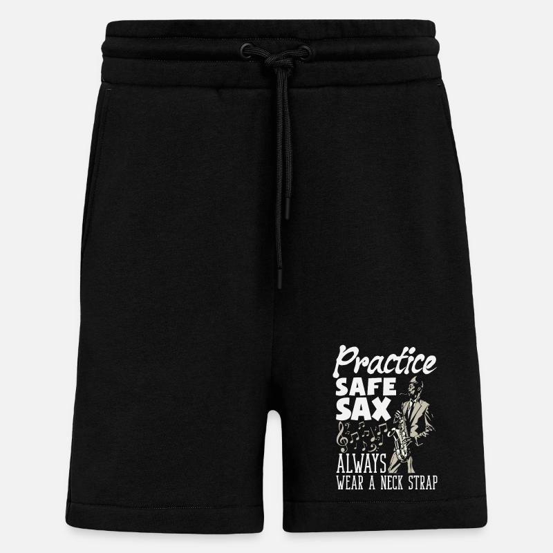 Saxofon - Shorts - made by SPREAD - SOLID BLACK