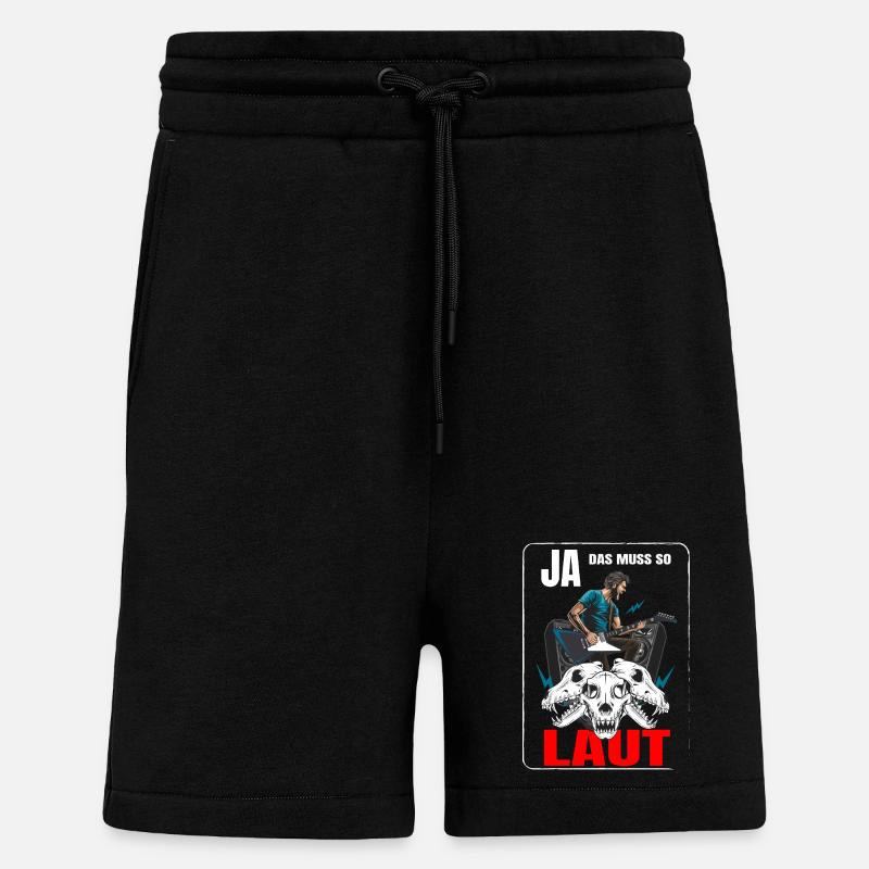 Ja das muss so Laut - Short bio décontracté fabriqué en UE - SOLID BLACK