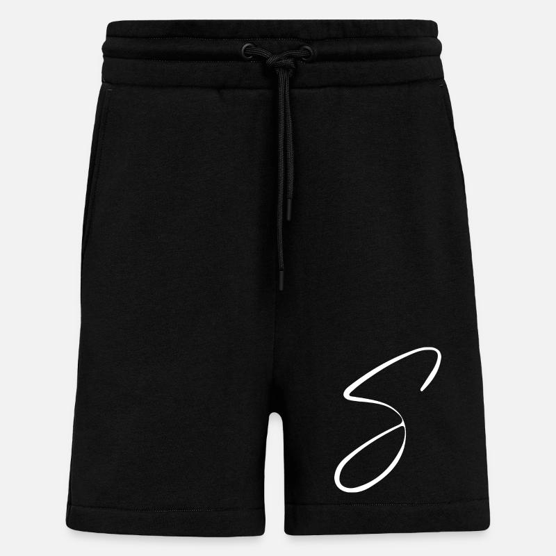 s - Short bio décontracté fabriqué en UE - SOLID BLACK
