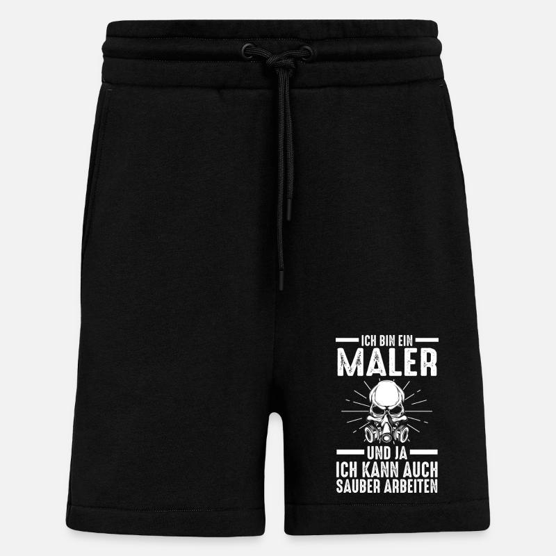 Master Painter Journeyman Painter - Shorts - made by SPREAD - SOLID BLACK