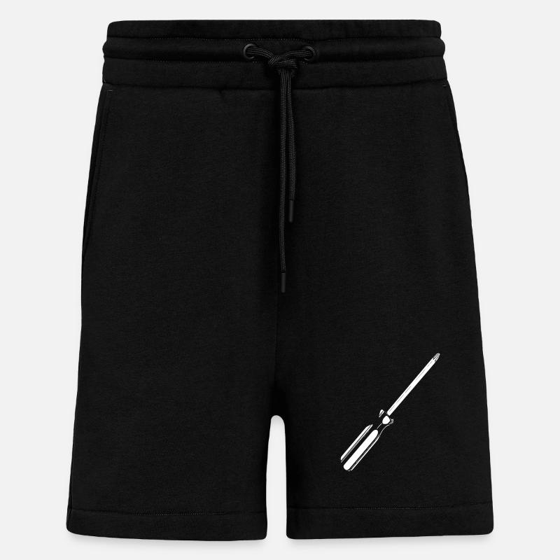 Schraubendreher Silhouette - Shorts - made by SPREAD - SOLID BLACK