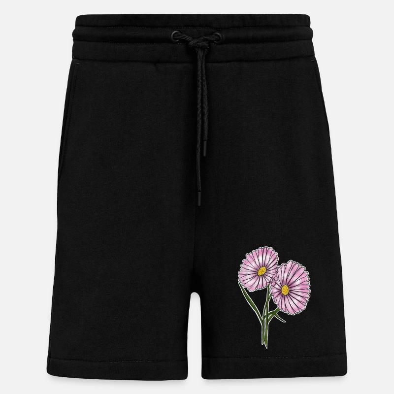 Gänseblümchen - Shorts - made by SPREAD - SOLID BLACK