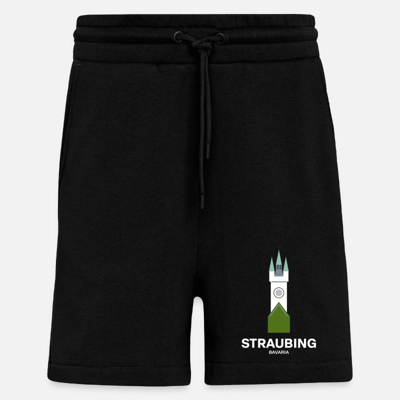 Straubing - Shorts - made by SPREAD - SOLID BLACK