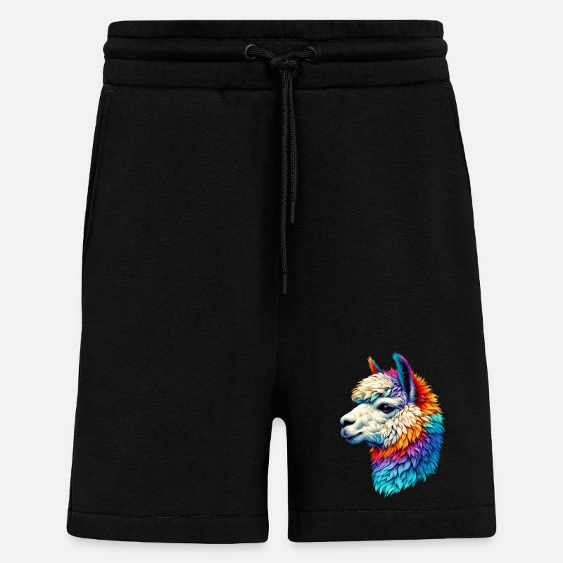 Alpaca - Shorts - made by SPREAD - SOLID BLACK