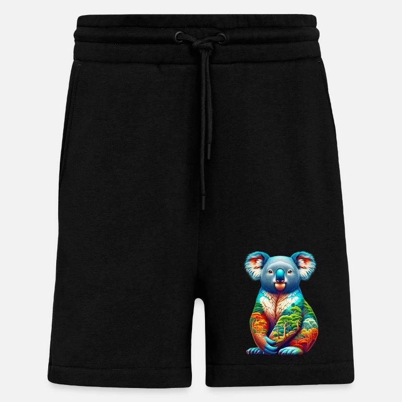 Koala - Shorts - made by SPREAD - SOLID BLACK