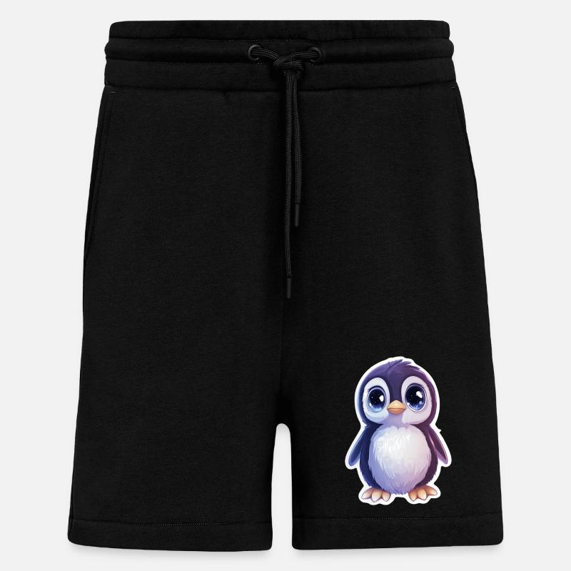 Pinguin - Shorts - made by SPREAD - SOLID BLACK