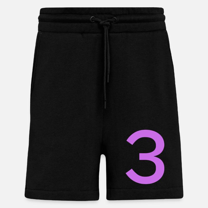 3 - Shorts - made by SPREAD - SOLID BLACK