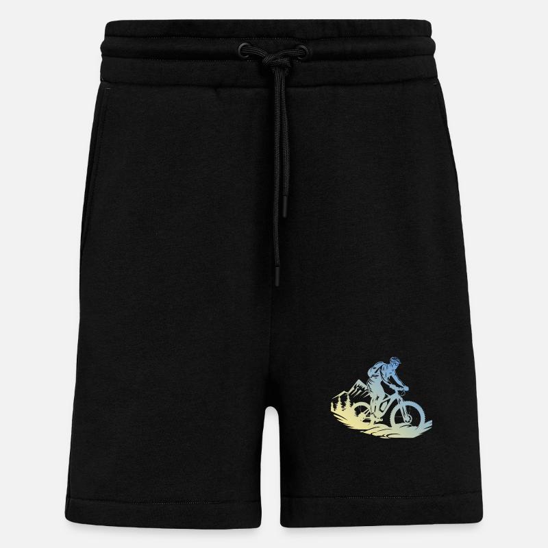 VTT VTT - Short bio décontracté fabriqué en UE - SOLID BLACK