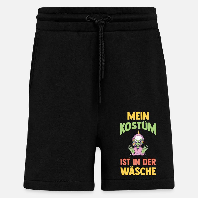 Karnevalskostüm Fasching Karneval - Shorts - made by SPREAD - SOLID BLACK