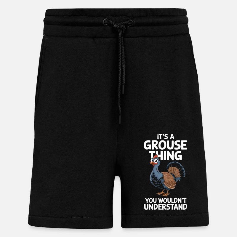 Auerhahn - Shorts - made by SPREAD - SOLID BLACK