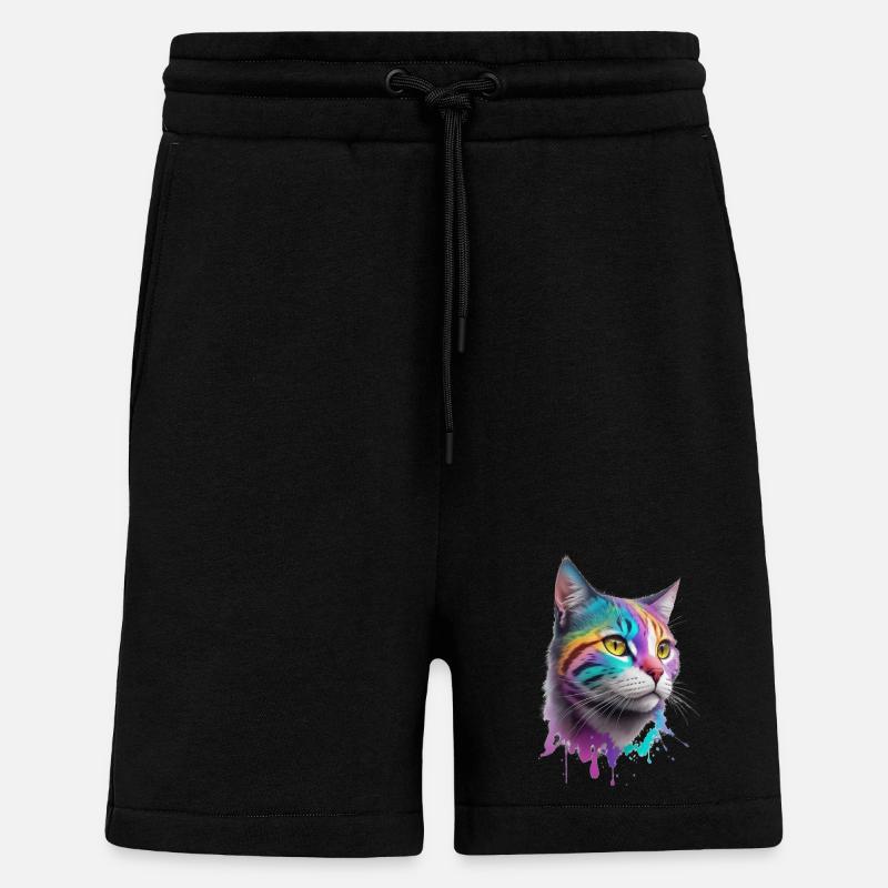 Katze - Shorts - made by SPREAD - SOLID BLACK