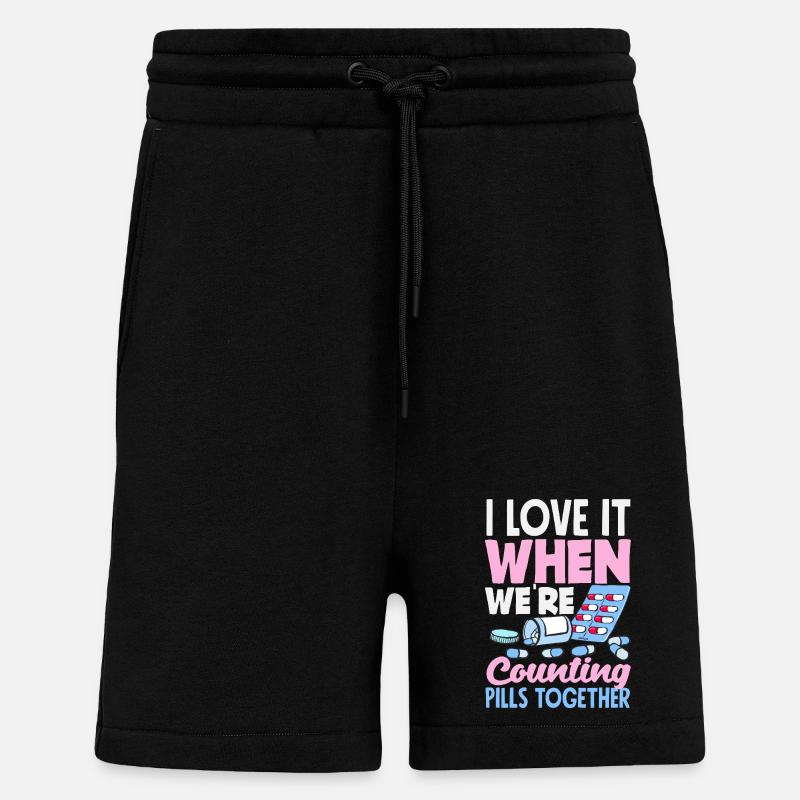 Apotheker Pharmazeutisch-technischer - Shorts - made by SPREAD - SOLID BLACK