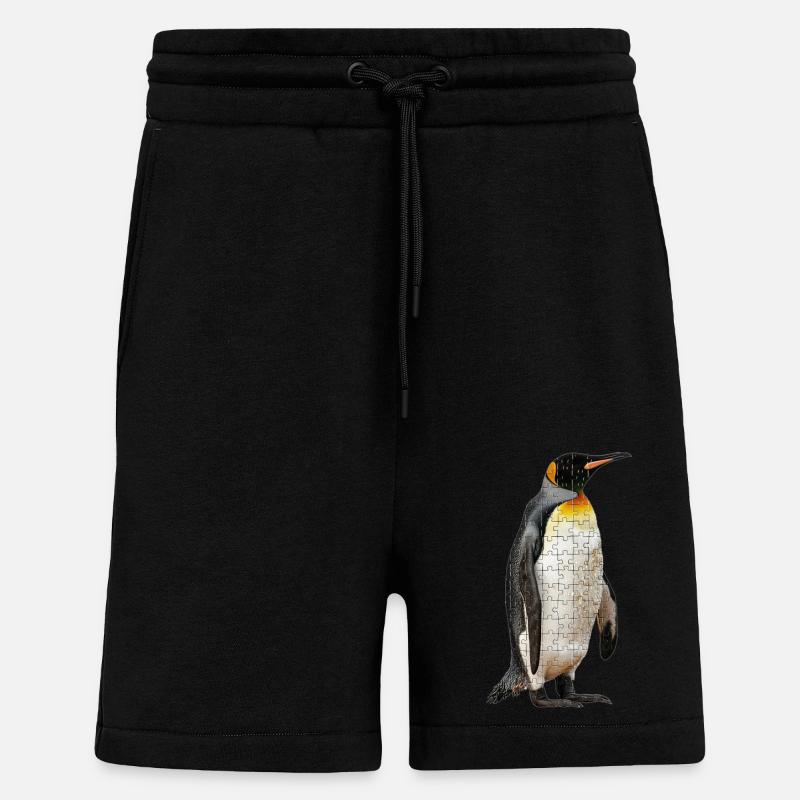 Pinguin - Shorts - made by SPREAD - SOLID BLACK