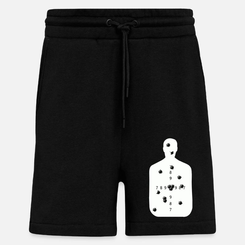 Target - Shorts - made by SPREAD - SOLID BLACK