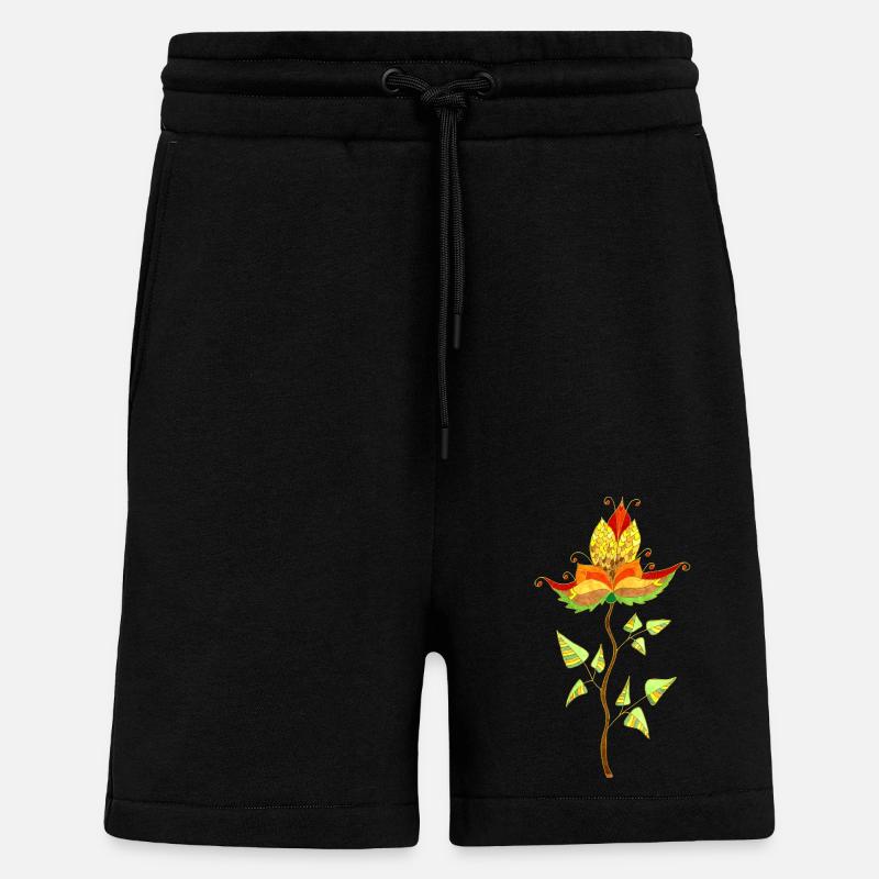 Blume - Shorts - made by SPREAD - SOLID BLACK