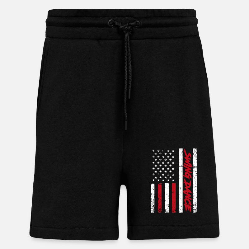 Swing Swing-Musik - Shorts - made by SPREAD - SOLID BLACK