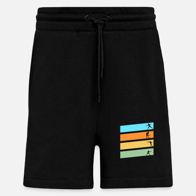 Fechter Fechten - Shorts - made by SPREAD - SOLID BLACK