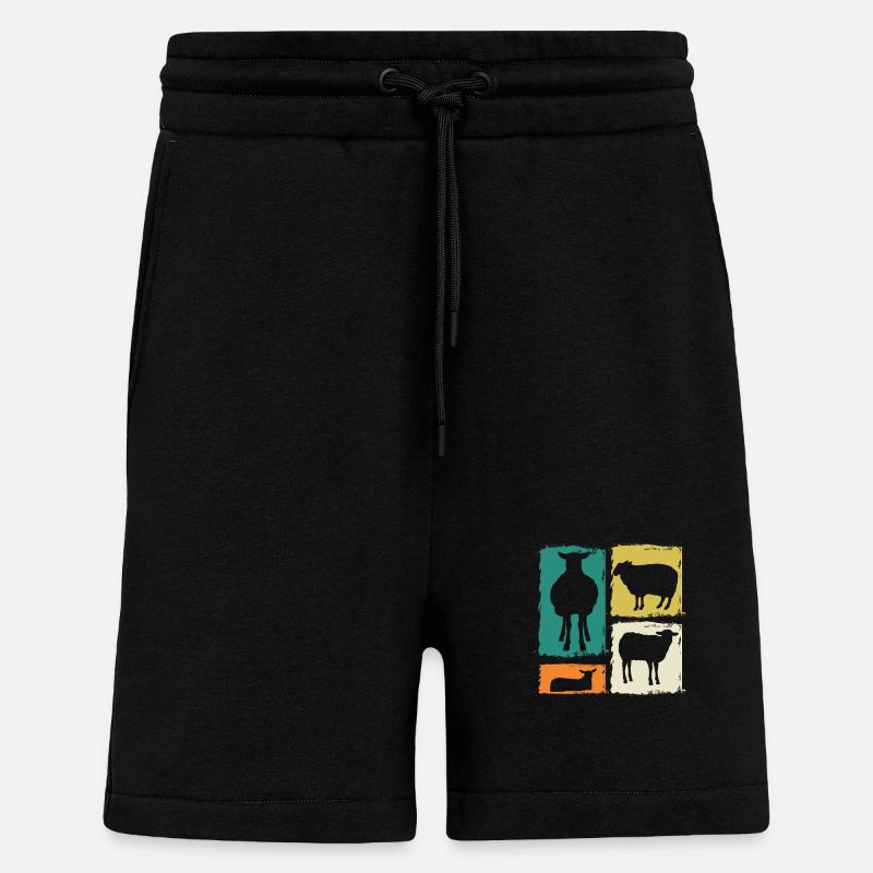 Schäfer Schaf - Shorts - made by SPREAD - SOLID BLACK
