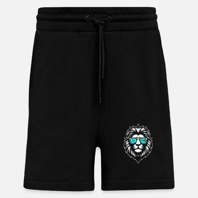 Leo Florian - Short bio décontracté fabriqué en UE - SOLID BLACK