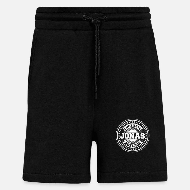 Jonas - Shorts - made by SPREAD - SOLID BLACK