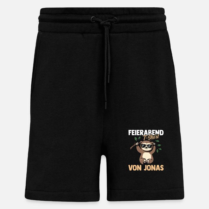 Faultier Jonas - Shorts - made by SPREAD - SOLID BLACK