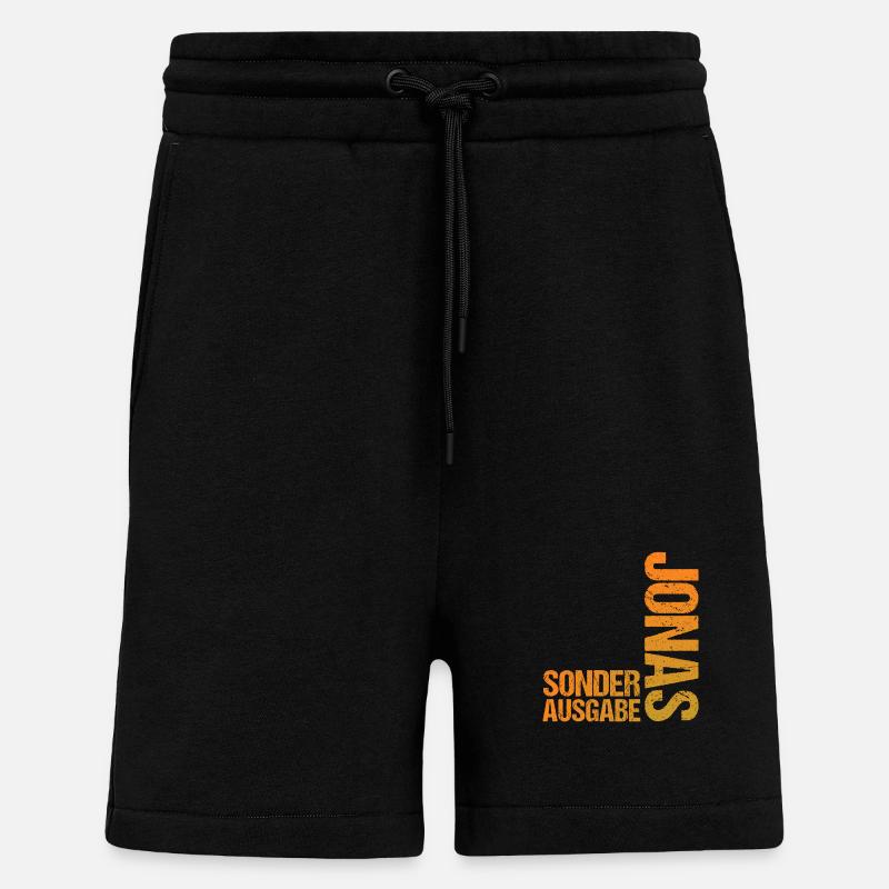 Jonas - Shorts - made by SPREAD - SOLID BLACK
