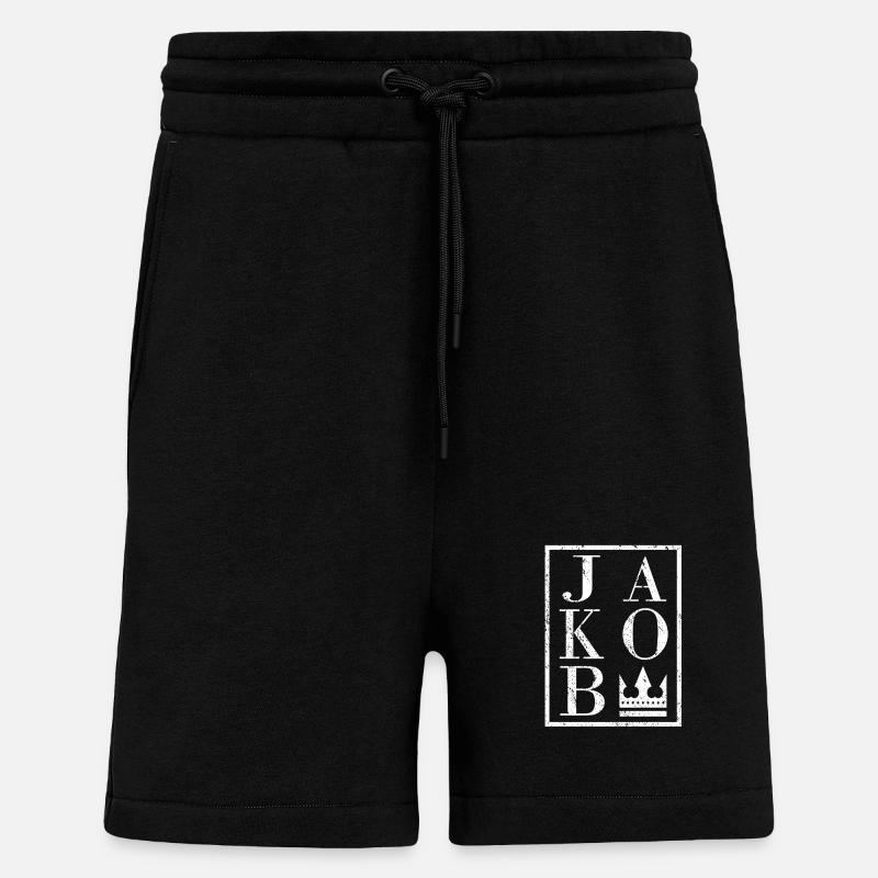 Jakob - Shorts - made by SPREAD - SOLID BLACK