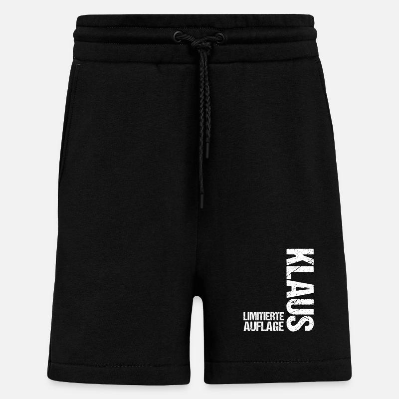 Klaus - Shorts - made by SPREAD - SOLID BLACK