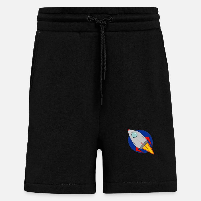 Rakete - Shorts - made by SPREAD - SOLID BLACK