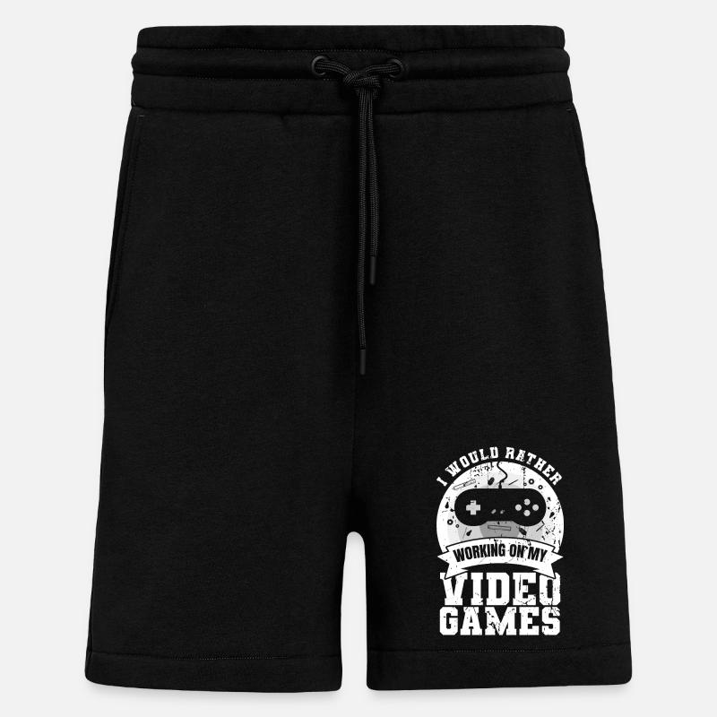 Game development - Shorts - made by SPREAD - SOLID BLACK