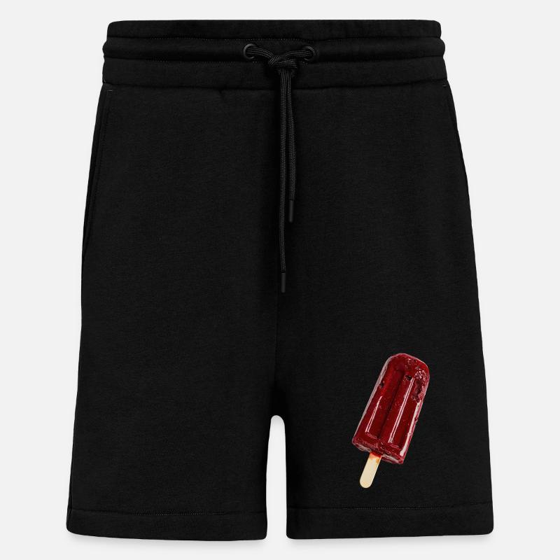 Eis am Stil Rot - Shorts - made by SPREAD - SOLID BLACK