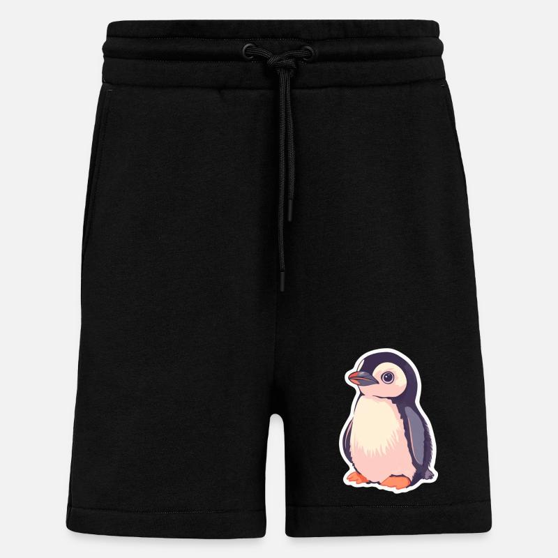 Pinguin - Shorts - made by SPREAD - SOLID BLACK