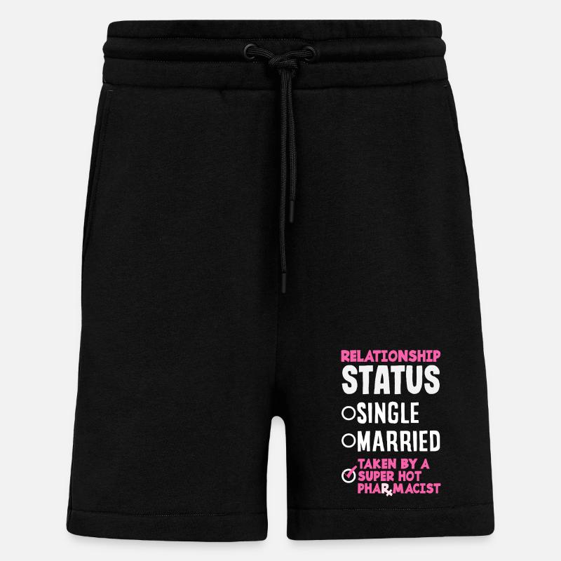 Pharmacist Pharmaceutical Technical - Shorts - made by SPREAD - SOLID BLACK