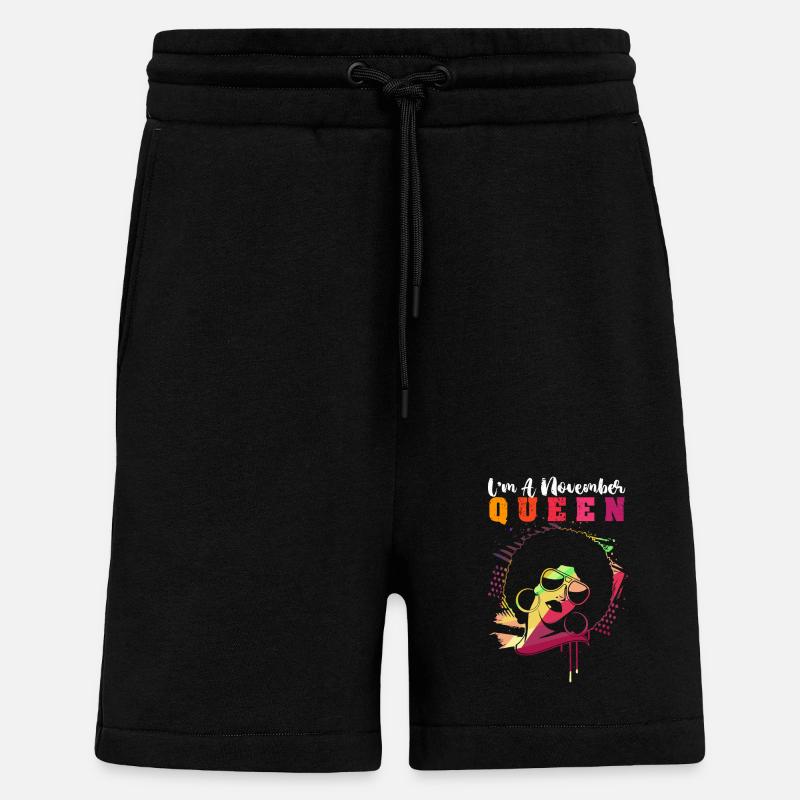 Sternzeichen Skorpion - Shorts - made by SPREAD - SOLID BLACK