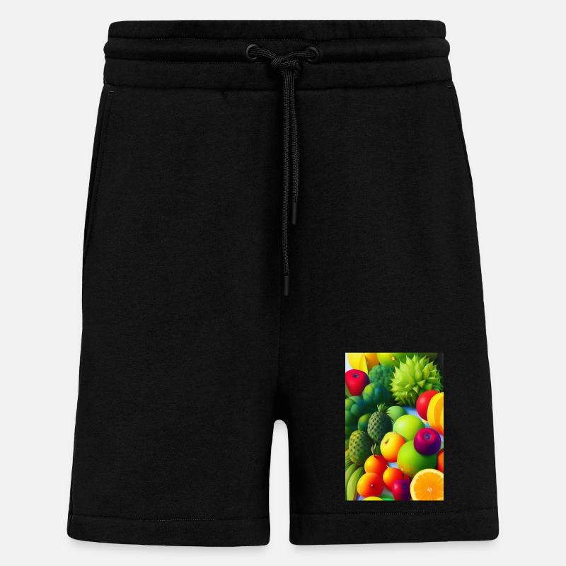 Fruit - Shorts - made by SPREAD - SOLID BLACK