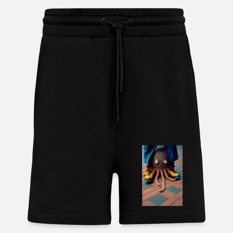 Anthropomorph 07 - Shorts - made by SPREAD - SOLID BLACK