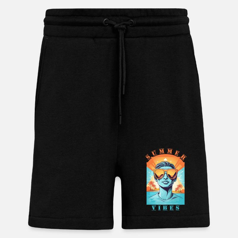 Coole Hipster - Shorts - made by SPREAD - SOLID BLACK