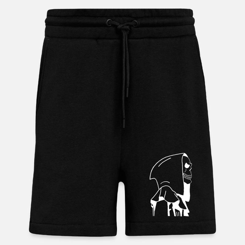 Tod im Profil - Shorts - made by SPREAD - SOLID BLACK