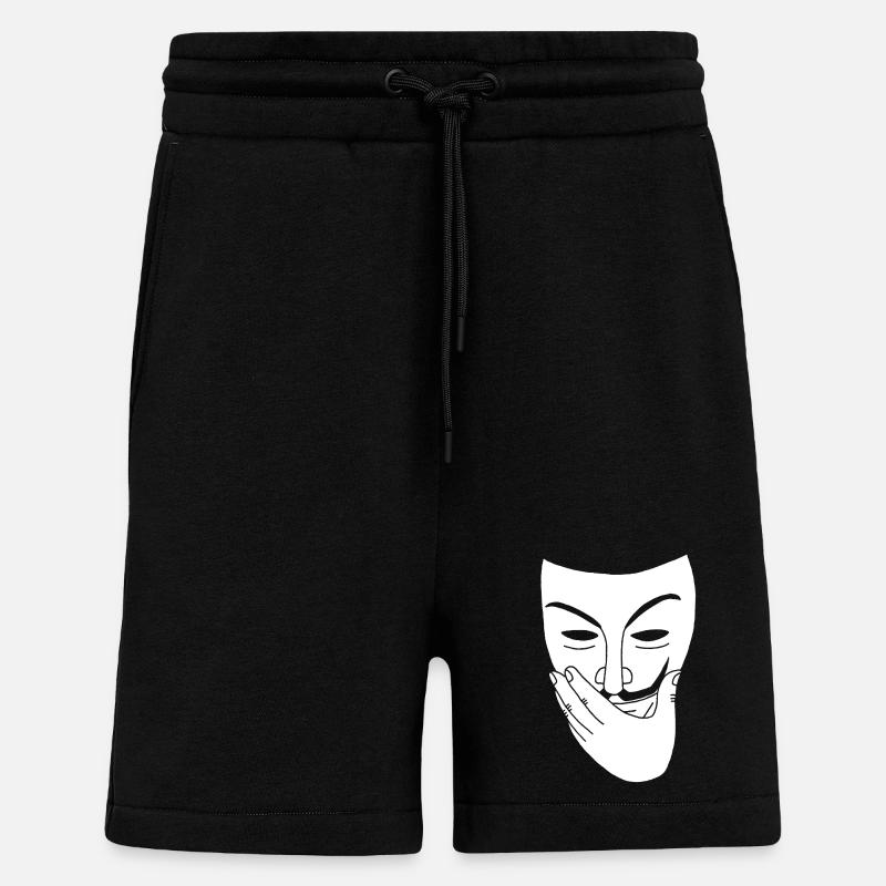 Offenbarung - Shorts - made by SPREAD - SOLID BLACK