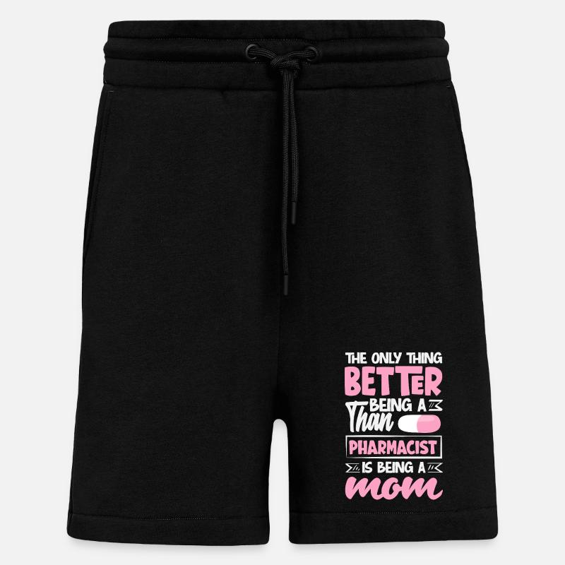 Apotheker Pharmazeutisch-technischer - Shorts - made by SPREAD - SOLID BLACK