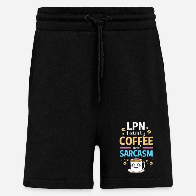 Krankenschwester Krankenpfleger Krankenpflegerin - Shorts - made by SPREAD - SOLID BLACK