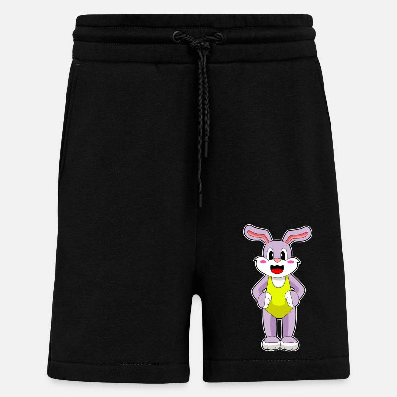 Maillot de bain Bunny - Short bio décontracté fabriqué en UE - SOLID BLACK