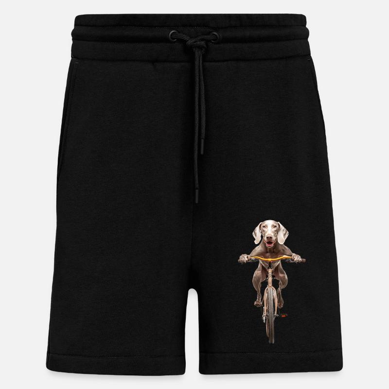 Weimaraner - Shorts - made by SPREAD - SOLID BLACK