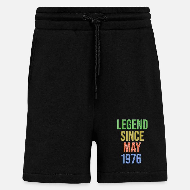 Legende seit Mai1976 - Shorts - made by SPREAD - SOLID BLACK