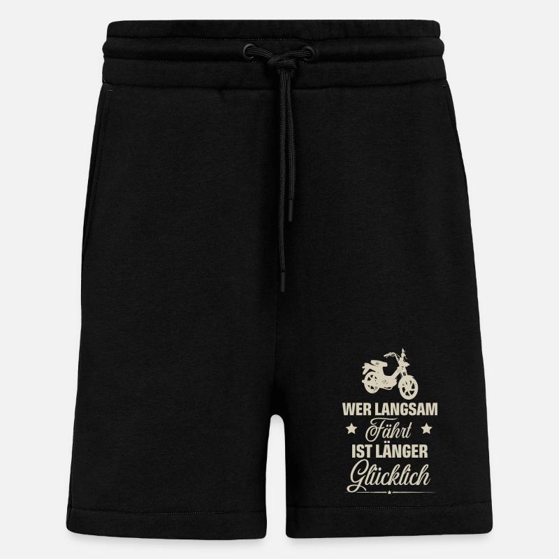 Mofa - Shorts - made by SPREAD - SOLID BLACK