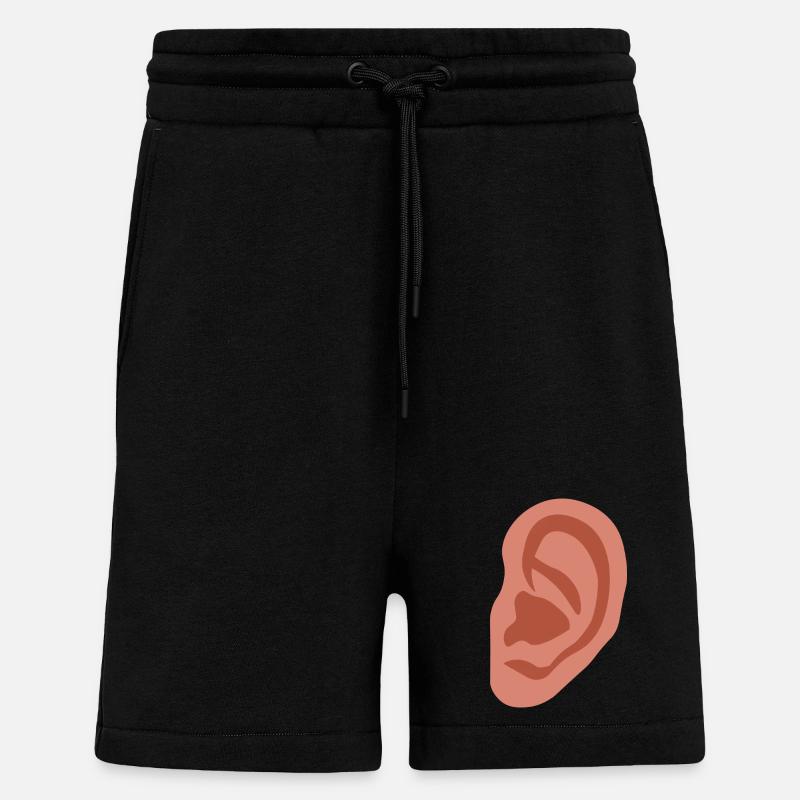 Großes Ohr - Shorts - made by SPREAD - SOLID BLACK
