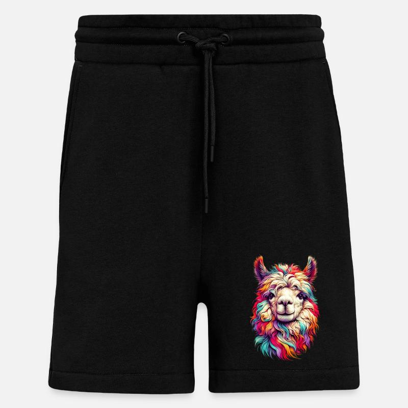 Alpaca - Shorts - made by SPREAD - SOLID BLACK
