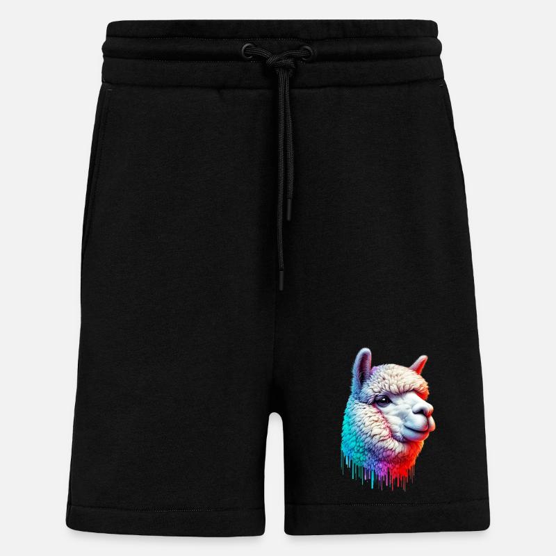Alpaca - Shorts - made by SPREAD - SOLID BLACK